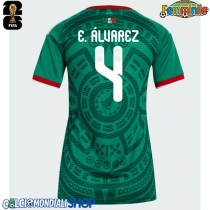Maglie da calcio Messico Edson Alvarez #4 Prima Maglia Femminile Mondiali 2026  Manica Corta